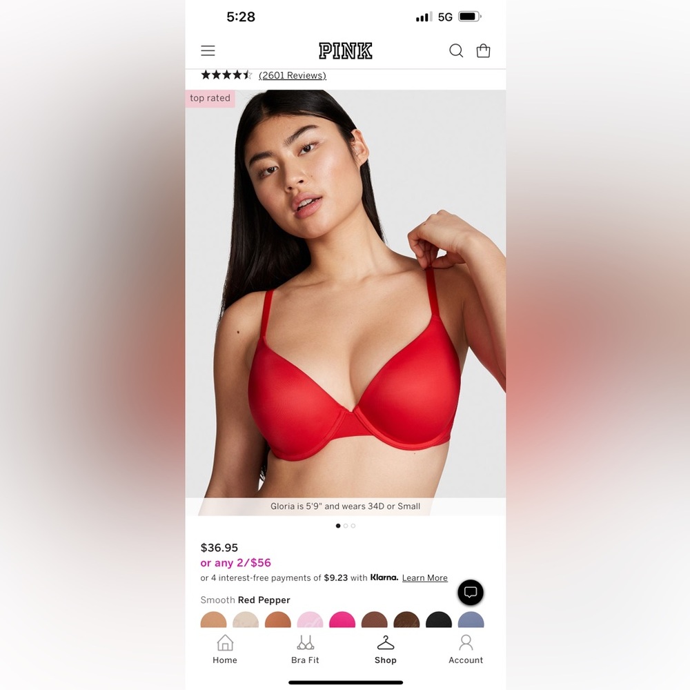 NWT Wear Everywhere Super Push Up